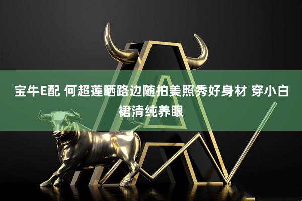 宝牛E配 何超莲晒路边随拍美照秀好身材 穿小白裙清纯养眼